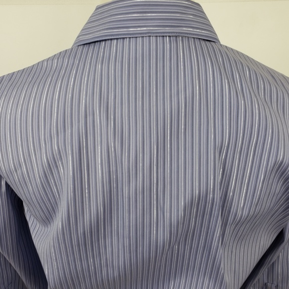 Fashion Bug Top size Small Purple Stripe - Picture 4 of 6